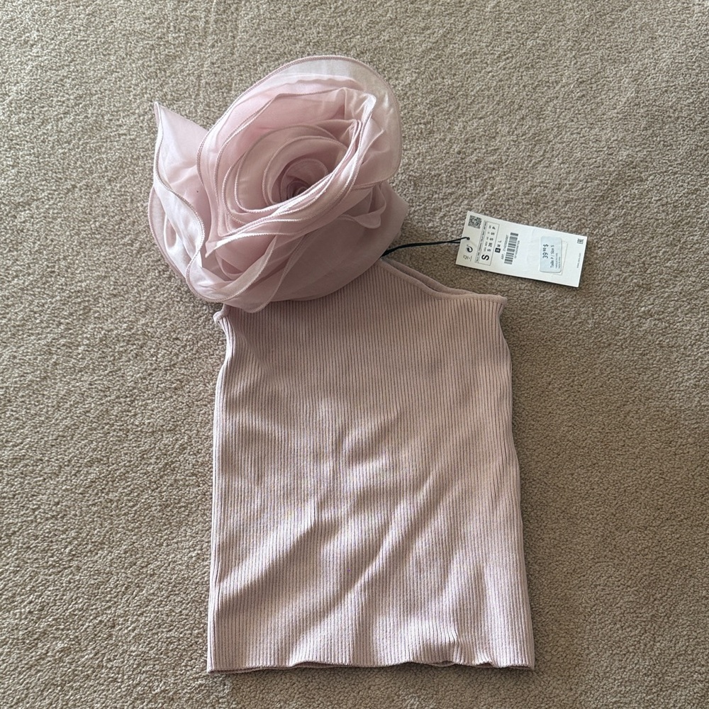 Zara one shoulder top